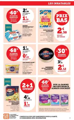 Prévisualisation de Les prix bas de la semaine du magasin Super U formulaire valide 02/12/2025 | Page: 7