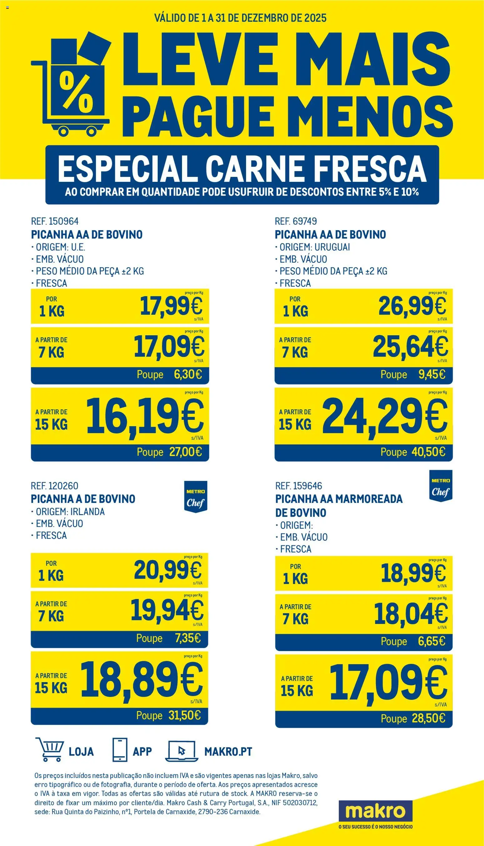 Pré-visualização do folheto da loja Makro válida a partir de 01/12/2025