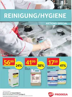 Vorschau des Merkblatts Prodega aktionen Reinigung vom Shop Prodega gültig von 09.03.2026 bis 21.03.2026