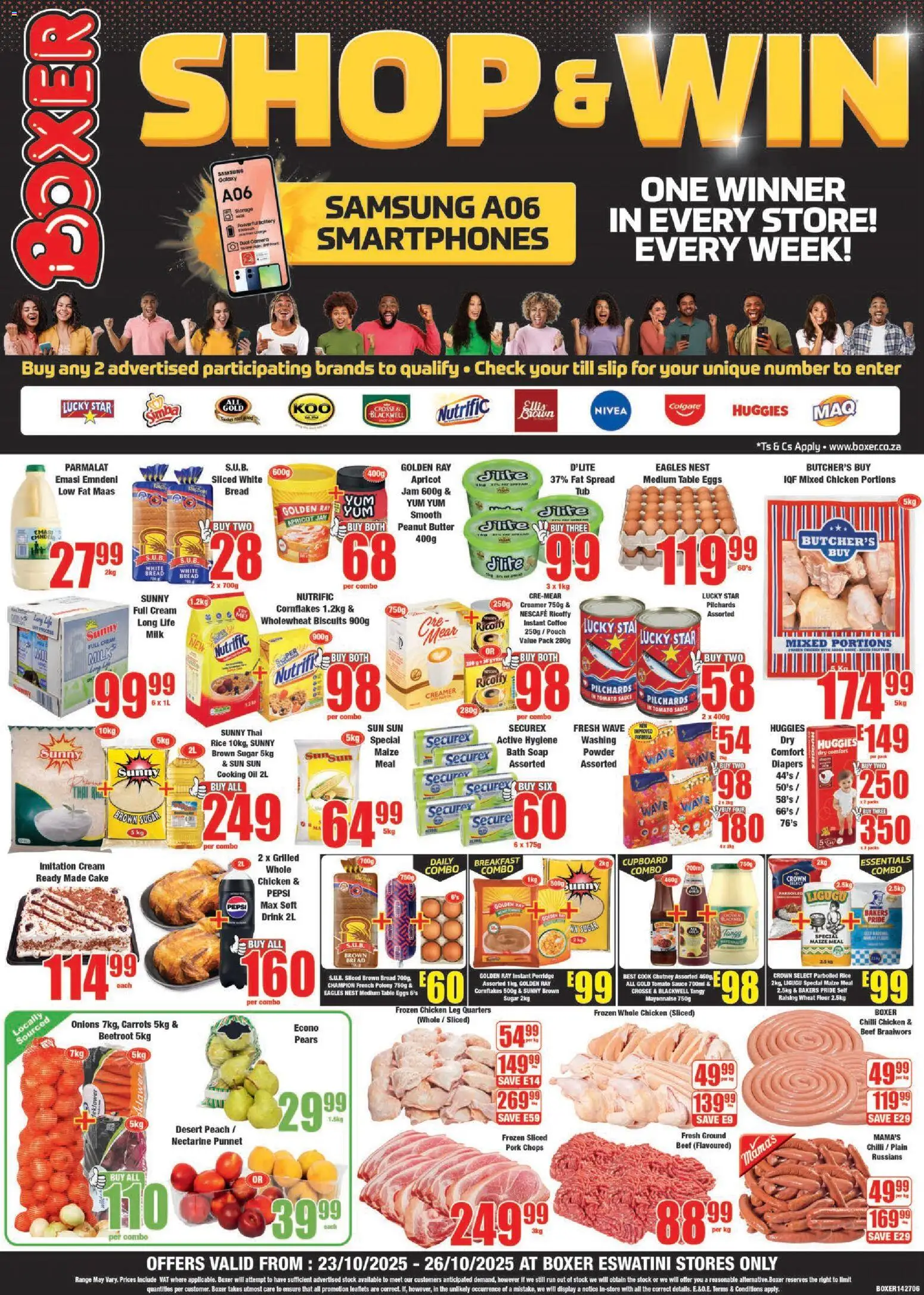 Boxer eSwatini - Weekly Specials from 23/10 - 26/10/2025 > Promotions