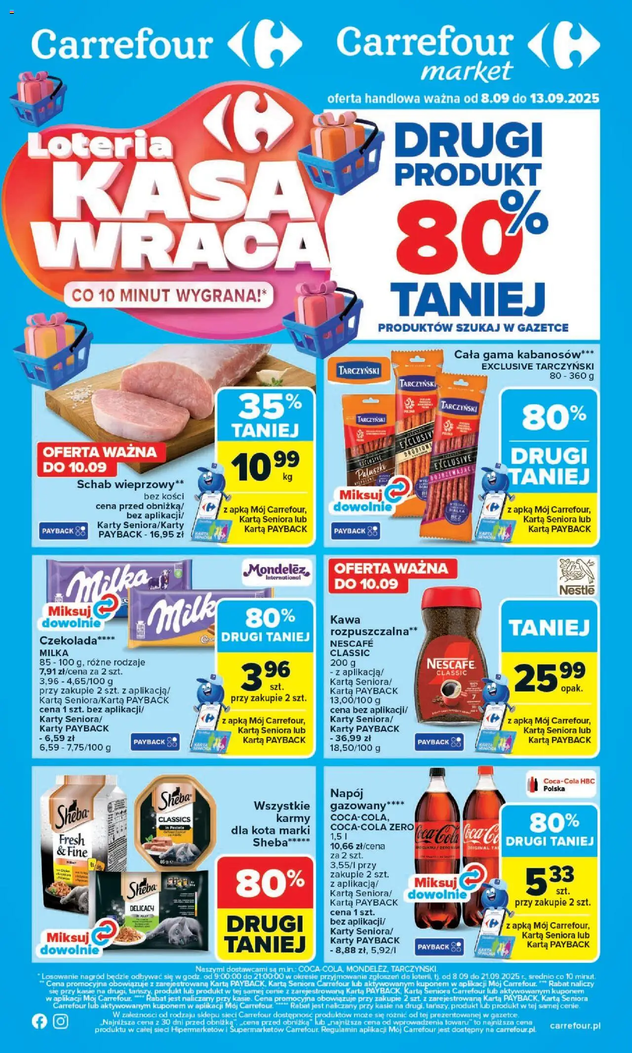 Carrefour Gazetka od 08.09.2025 - Nowa Gazetka - Numer strony 1
