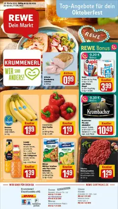 Vorschau von dem Prospekt des Geschäftes Rewe, gültig ab dem 14.09.2025