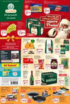Vorschau von dem Prospekt des Geschäftes Globus, gültig ab dem 15.12.2025