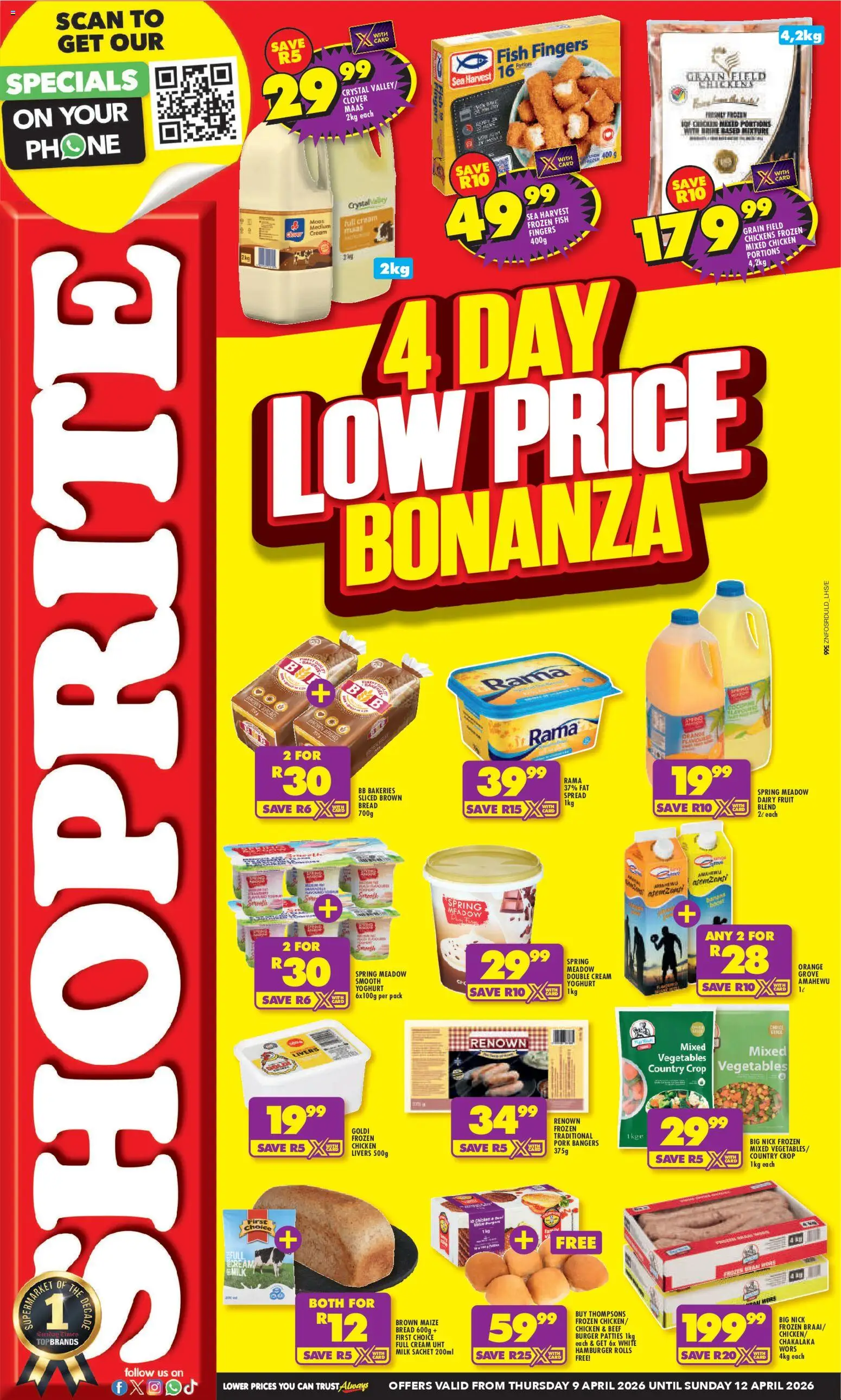 Preview of Shoprite flyer valid from 09/04/2026