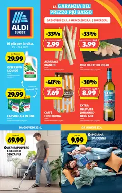 Vorschau des Merkblatts Aldi aktionen IT vom Shop Aldi gültig von 23.04.2026 bis 29.04.2026