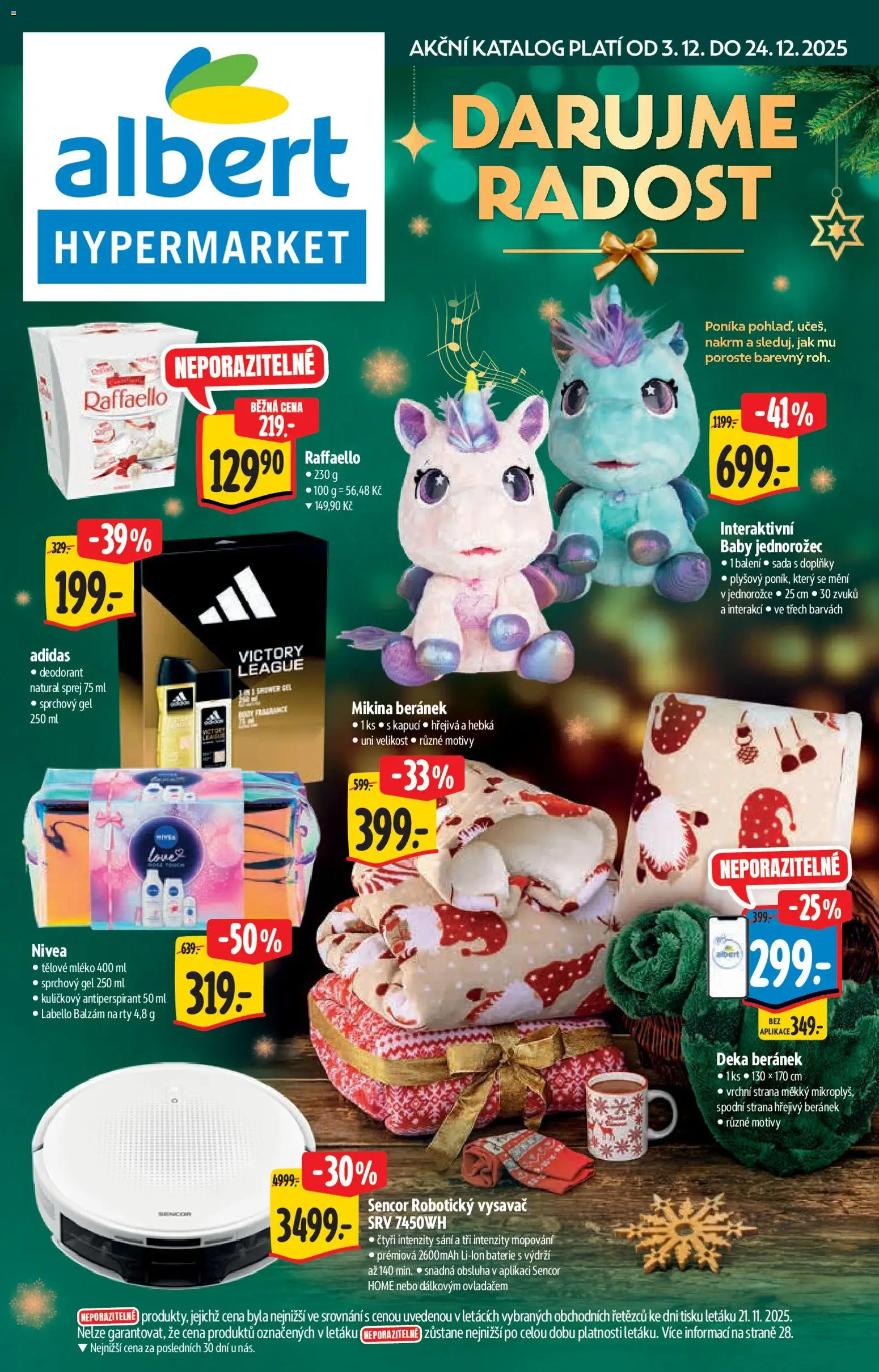 Náhled nabídky: Albert Katalog - Hypermarket - Dárky platný od 03.12.2025