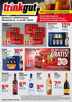 Vorschau von dem Prospekt des Geschäftes Trinkgut, gültig ab dem 12.04.2026