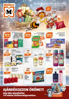Müller - Akciós újság Müller megtekintése, amely érvényes 2025.11.10.-től