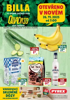 Náhled nabídky: Billa Leták - Speciál: Praha Quadrio platný od 26.11.2025