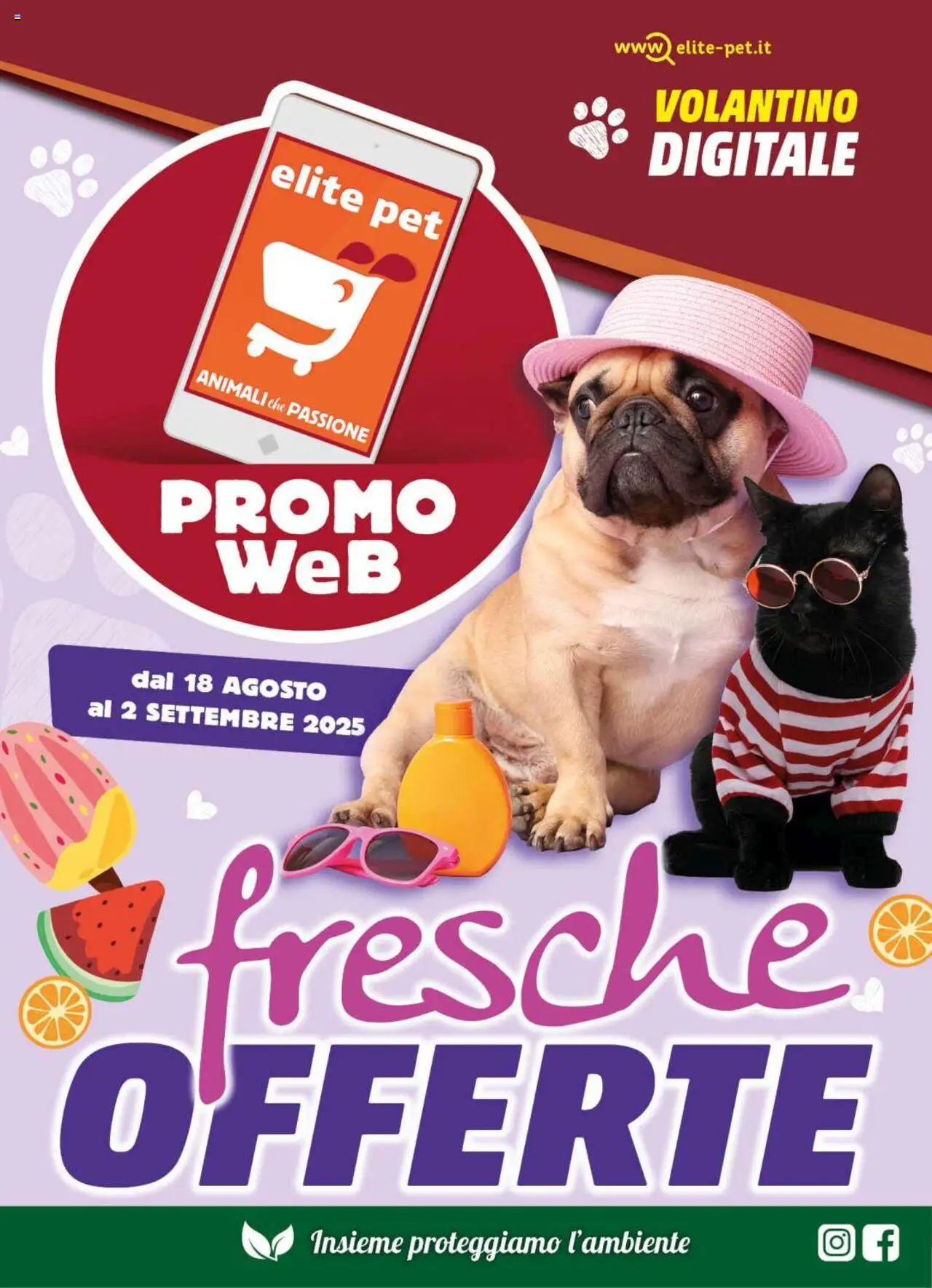 Volantino Elite Supermercati valido da 21/08/2025 numero di pagina 1