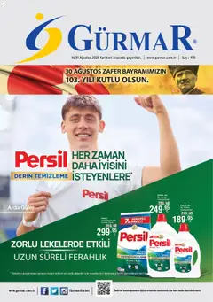 Gürmar Katalog 16.08.2025 - Broşürünün önizlemesi
