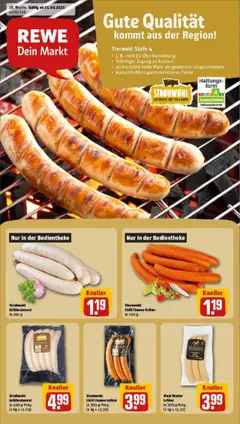 Vorschau von dem Prospekt des Geschäftes Rewe, gültig ab dem 14.09.2025