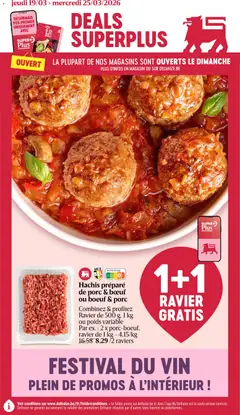 Prévisualisation de Delhaize Folder de la semaine 12 du magasin Delhaize formulaire valide 19/03/2026