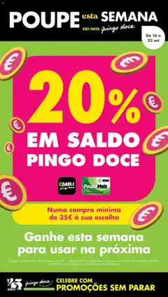 Pré-visualização do folheto da loja Pingo Doce válida a partir de 16/09/2025