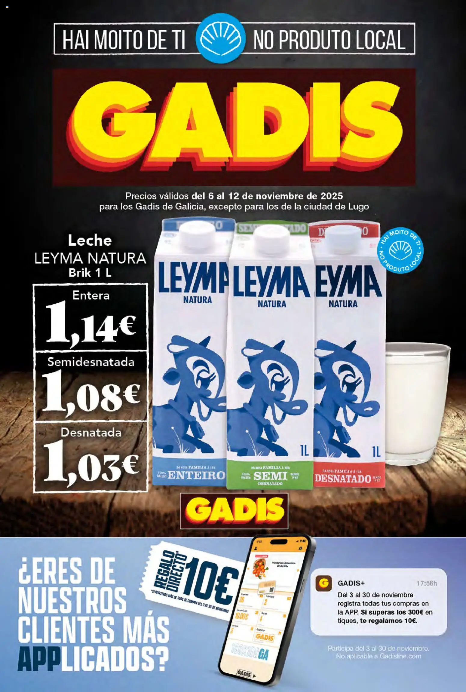 Vista previa del folleto de la tienda Gadis válido desde el 06/11/2025 - Té, Leche
