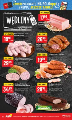 Pogląd gazetki "Gazetka" ze sklepu POLOmarket ważnej od 29.10.2025 | Strona: 32