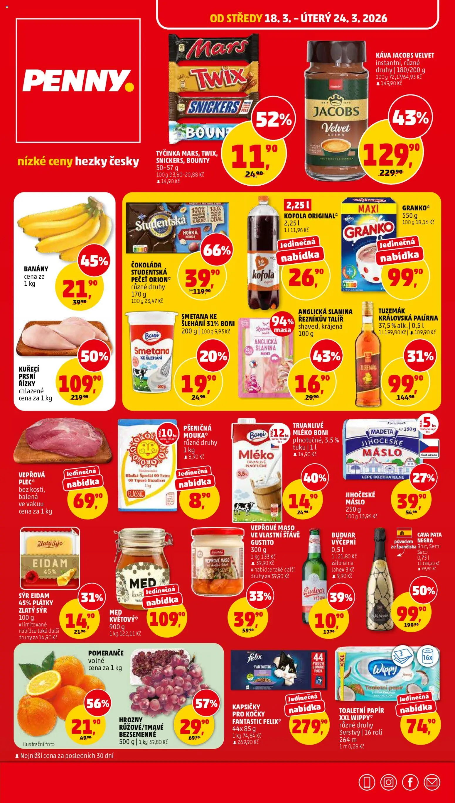 Náhled nabídky: Penny Market Penny Market leták platný od 18.03.2026