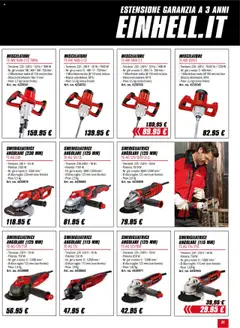 Anteprima dell'opuscolo Attuale volantino dal negozio Einhell valido da 01/10/2025 | Pagina: 21