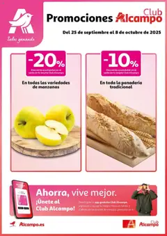 Vista previa del folleto de la tienda Alcampo válido desde el 25/09/2025 