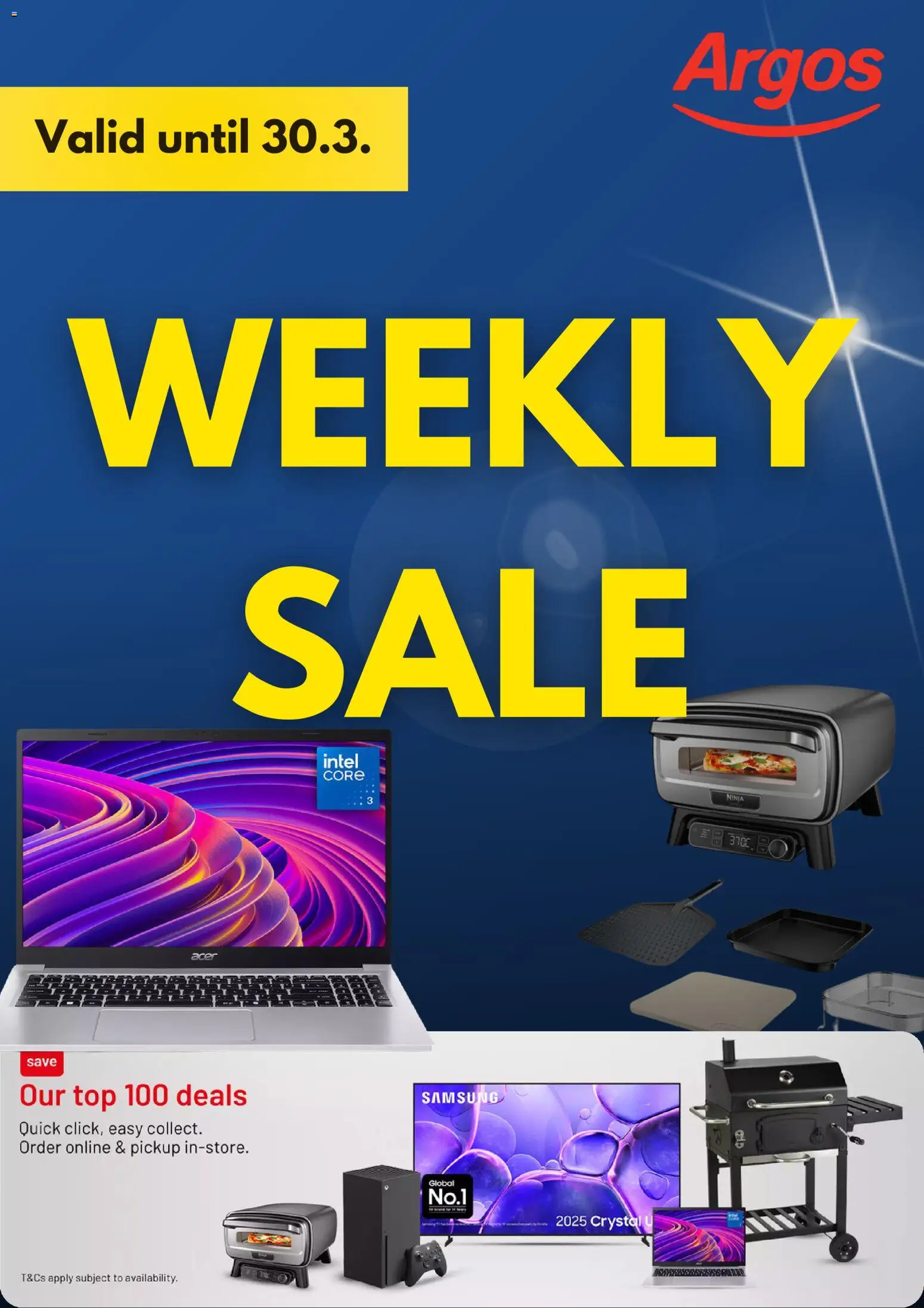 Preview of Argos Argos - Weekly offers valid from 24/03/2026 - Samsung