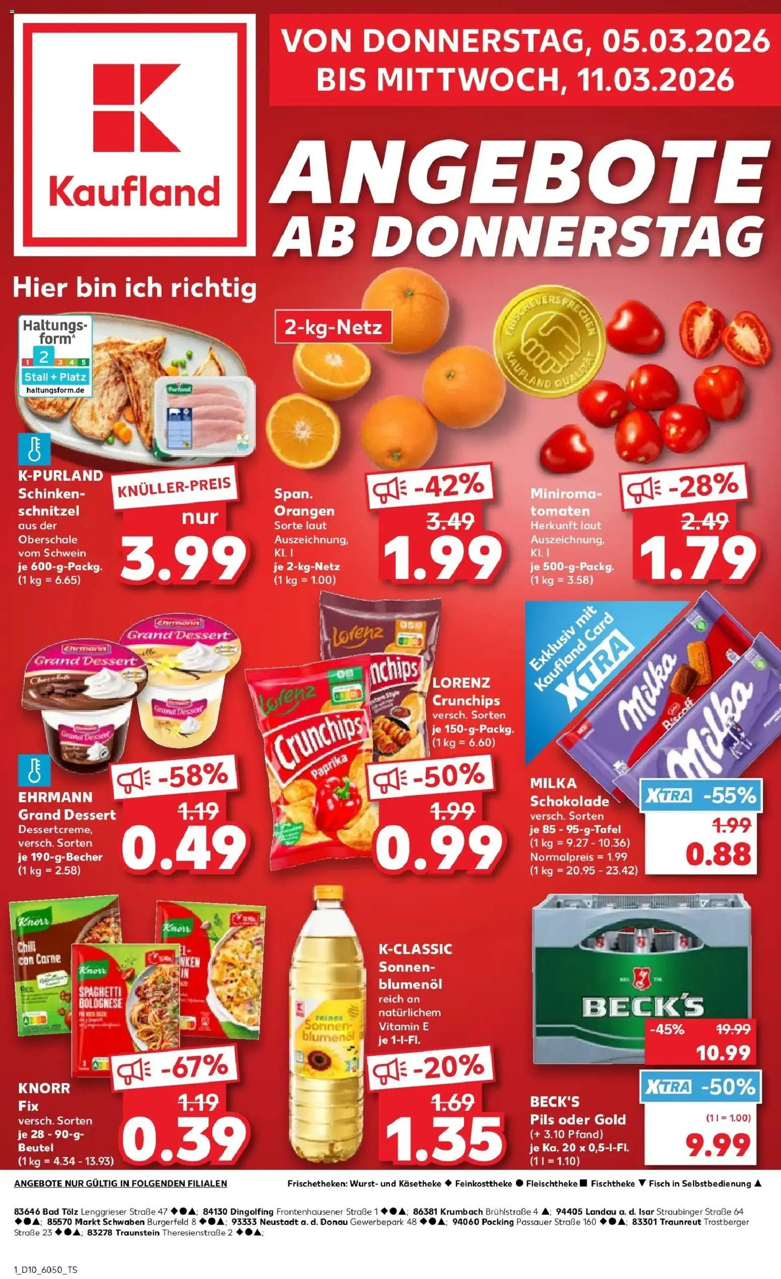 Vorschau von dem Prospekt des Geschäftes Kaufland, gültig ab dem 05.03.2026