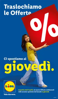 Anteprima dell'opuscolo Lidl volantino dal negozio Lidl valido da 09/04/2026