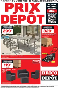 Prévisualisation de Brico Dépôt catalogue du magasin Brico Dépôt formulaire valide 17/04/2026