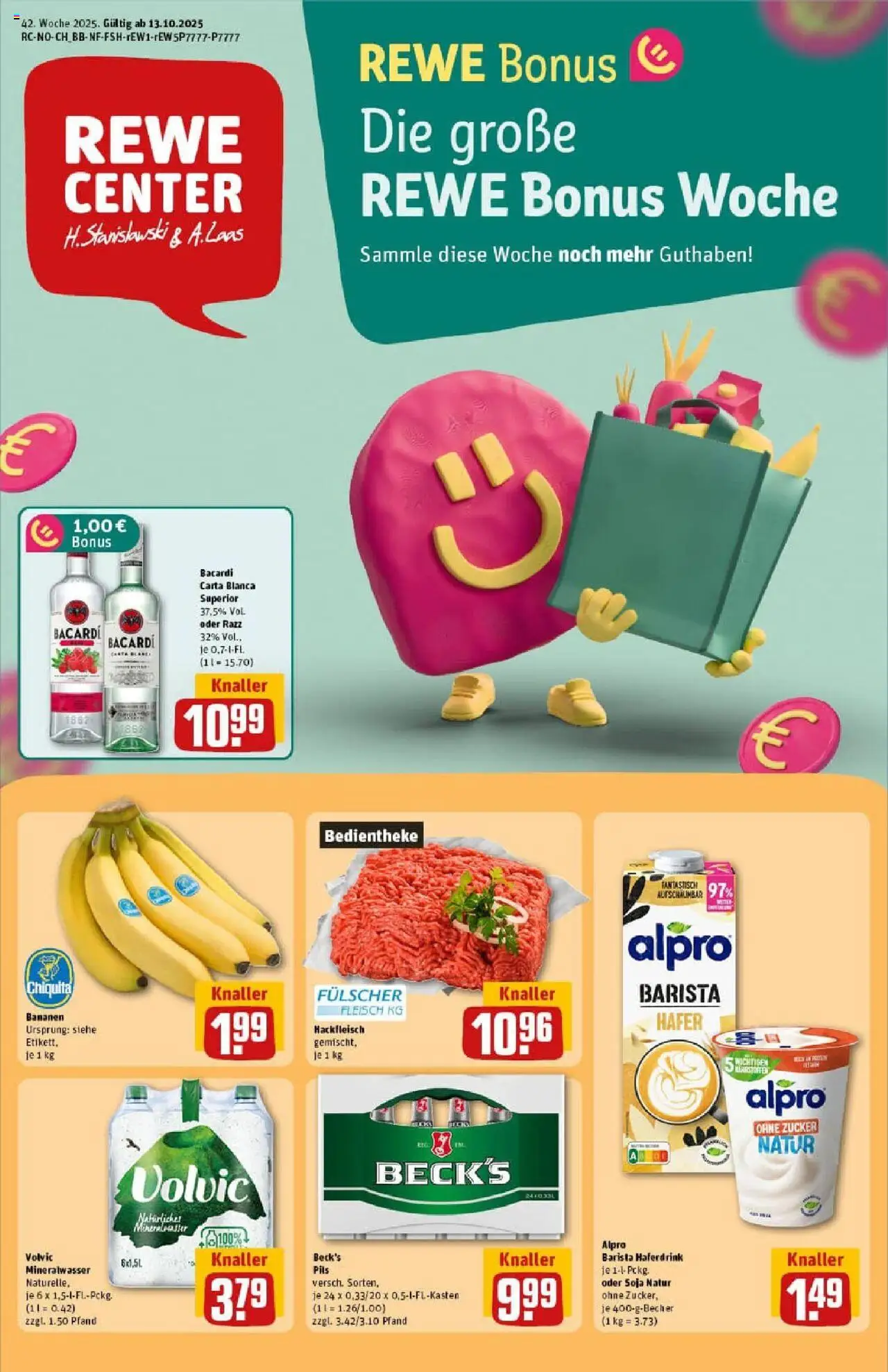 REWE Prospekt ab 13.10.2025 nächste Woche - Prospekt Hamburg	