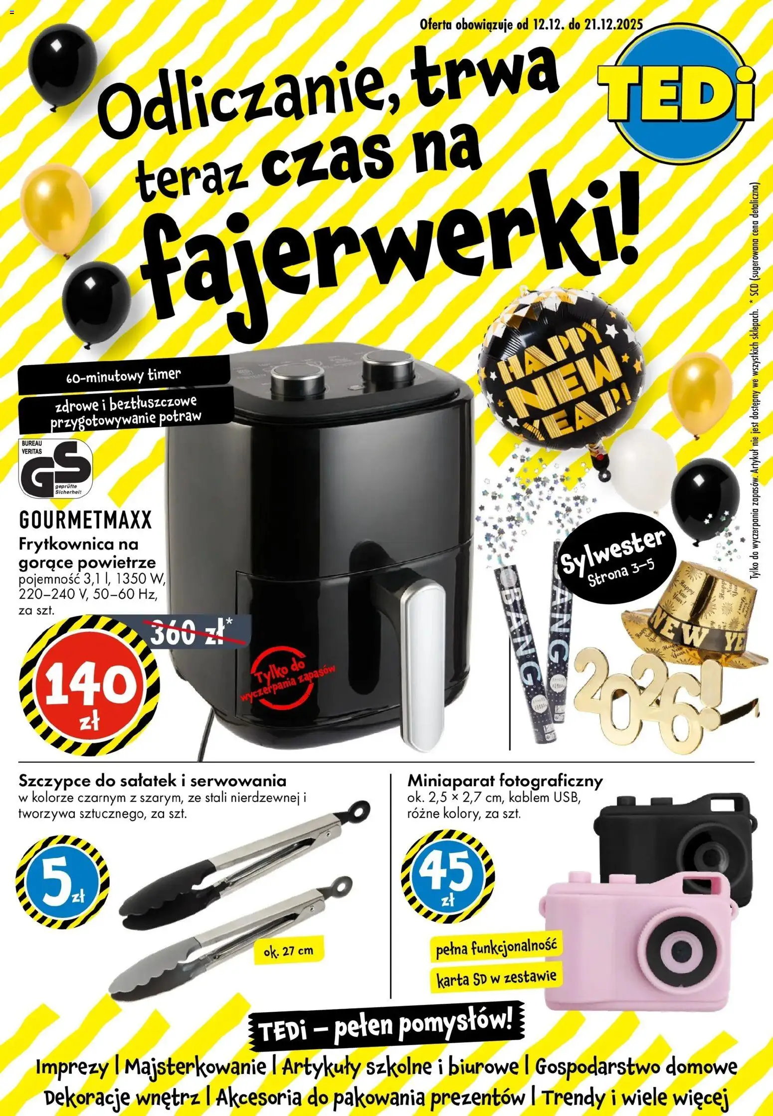 Pogląd gazetki "Gazetka" ze sklepu TEDi ważnej od 12.12.2025