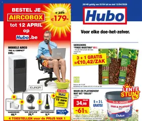 Voorbeeld van Hubo Folder van winkel Hubo geldig vanaf 01/04/2026