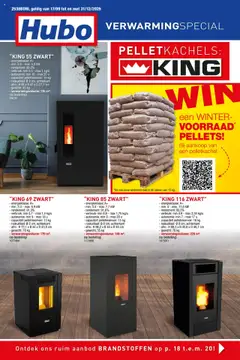 Voorbeeld van Verwarmingspecial van winkel Hubo geldig vanaf 17/09/2025