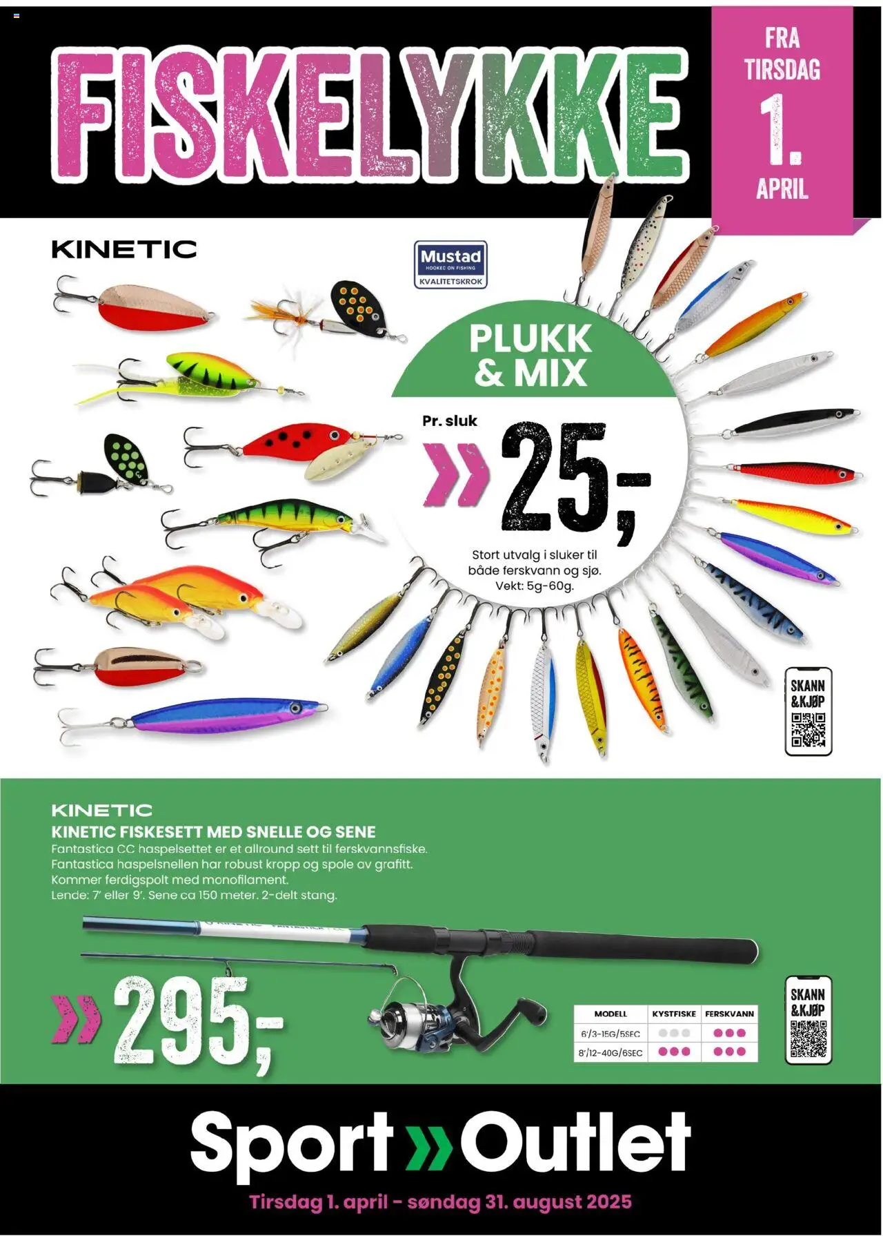  Fiskelykke 2025 Sport Outlet gyldig fra 01/04/2025 - Sidenummer 1