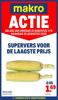 Voorbeeld van Versdeals van winkel Makro geldig vanaf 19-08-2025