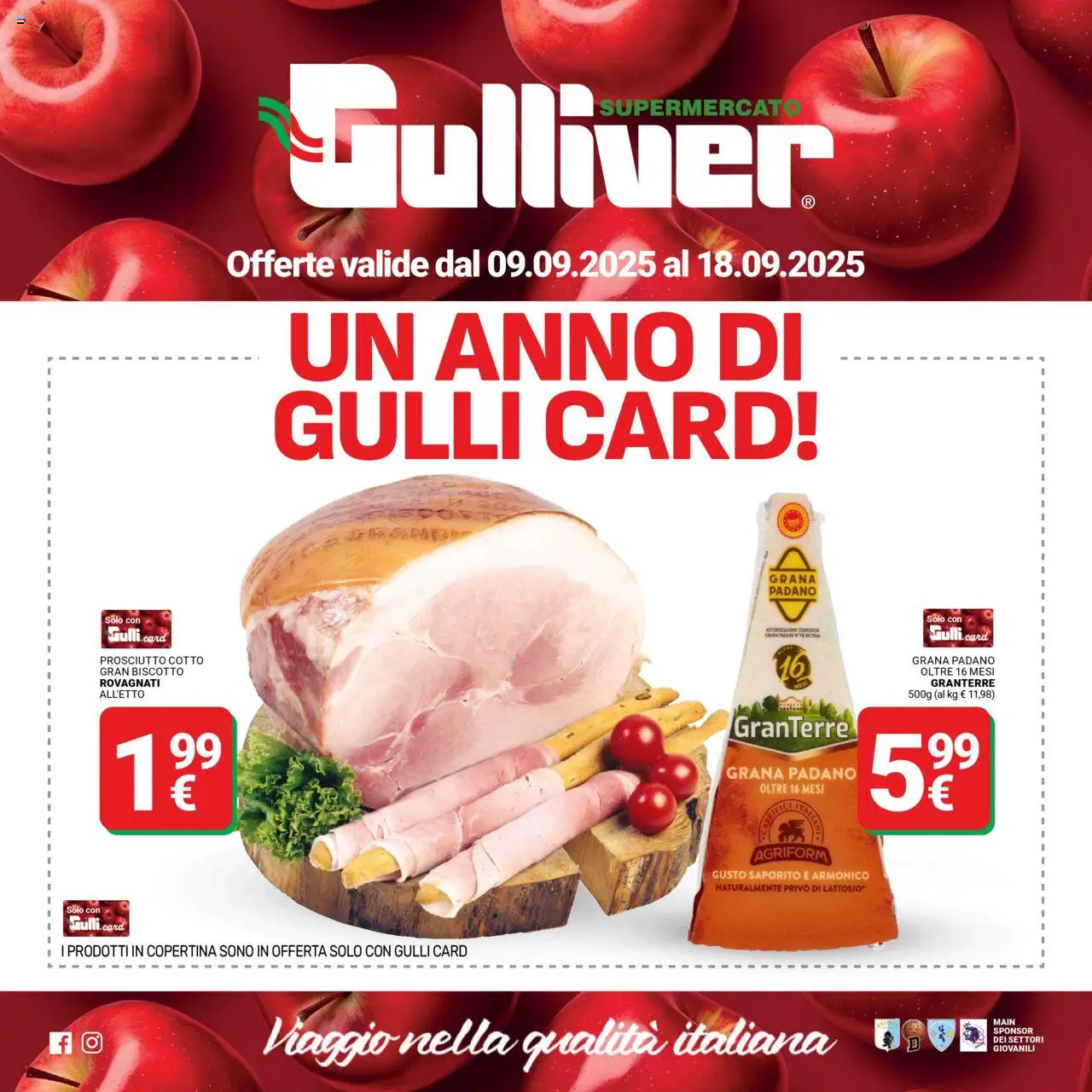 Volantino Gulliver valido da 09/09/2025 numero di pagina 1