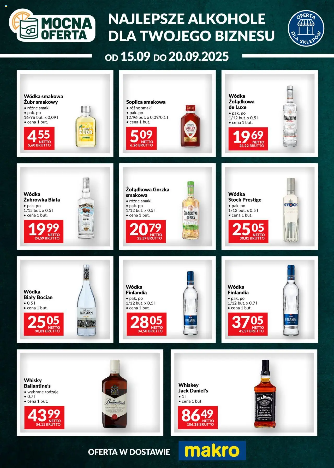 Makro Mocna oferta od 15.09.2025 - Nowa Gazetka - Numer strony 1