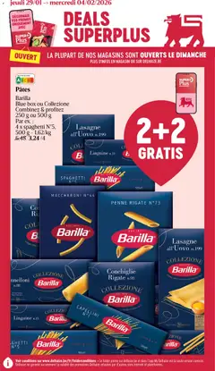 Voorbeeld van Folder de la semaine 5 van winkel Delhaize geldig vanaf 29/01/2026