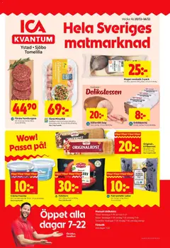 Förhandsgranska reklamblad Ystad från butik ICA Kvantum gäller från 10/11/2025