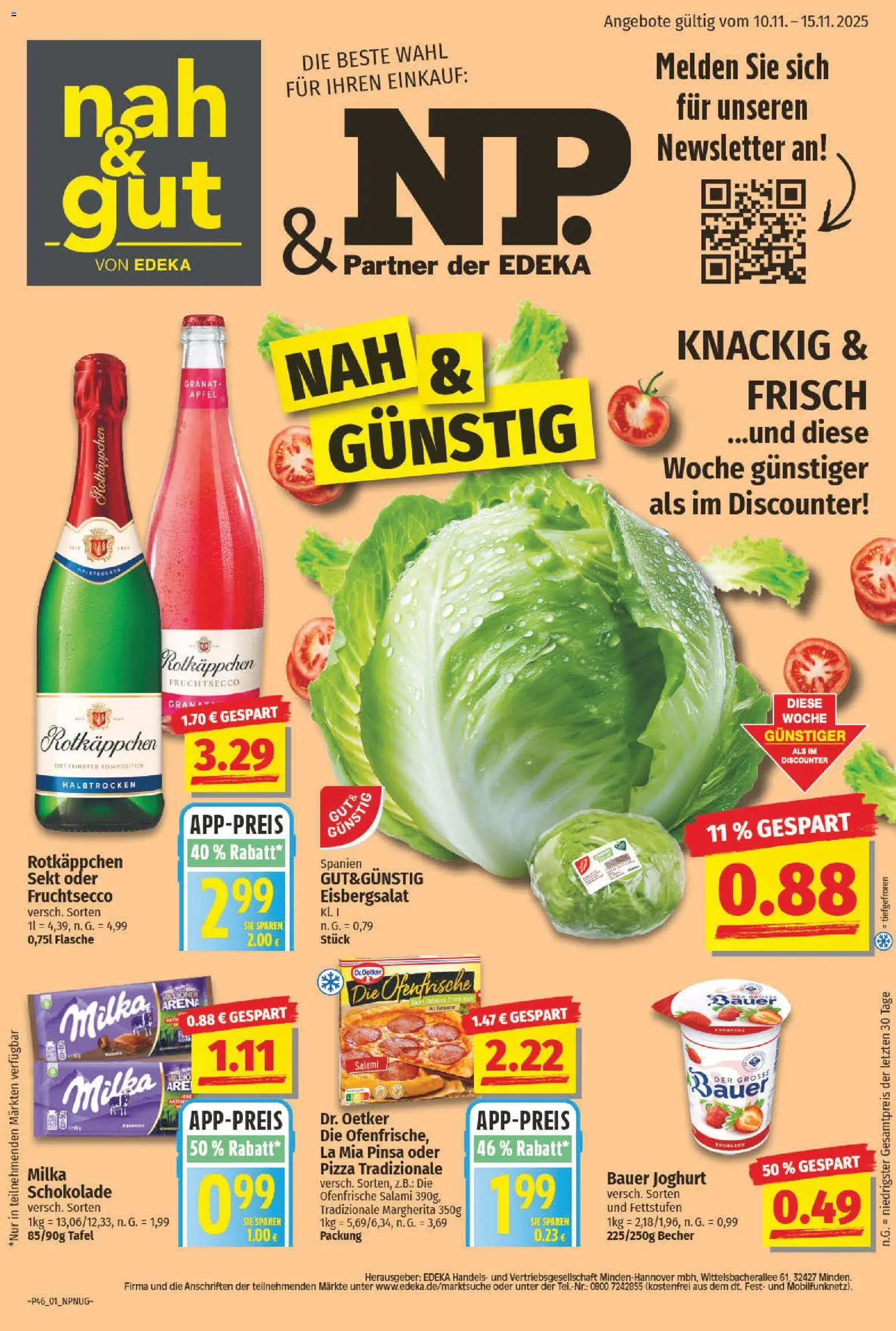 Vorschau von dem Prospekt des Geschäftes NP Discount, gültig ab dem 10.11.2025