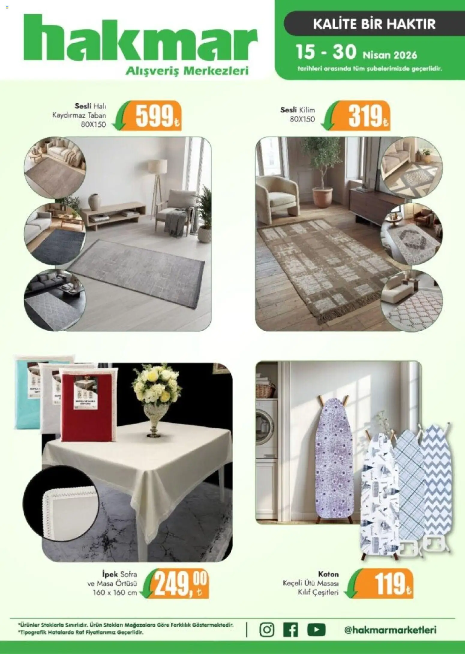 Hakmar Hakmar Katalog 15.04.2026 - Broşürünün önizlemesi