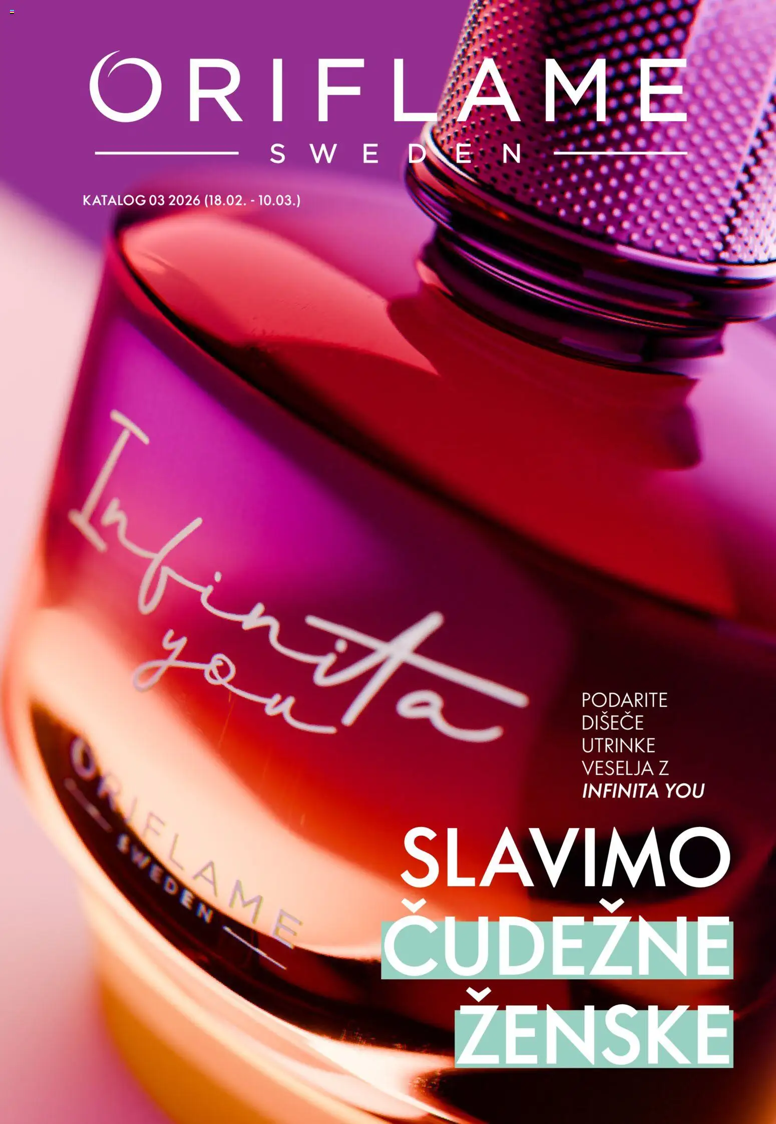 Predogled kataloga iz trgovine Oriflame veljaven od 18.02.2026