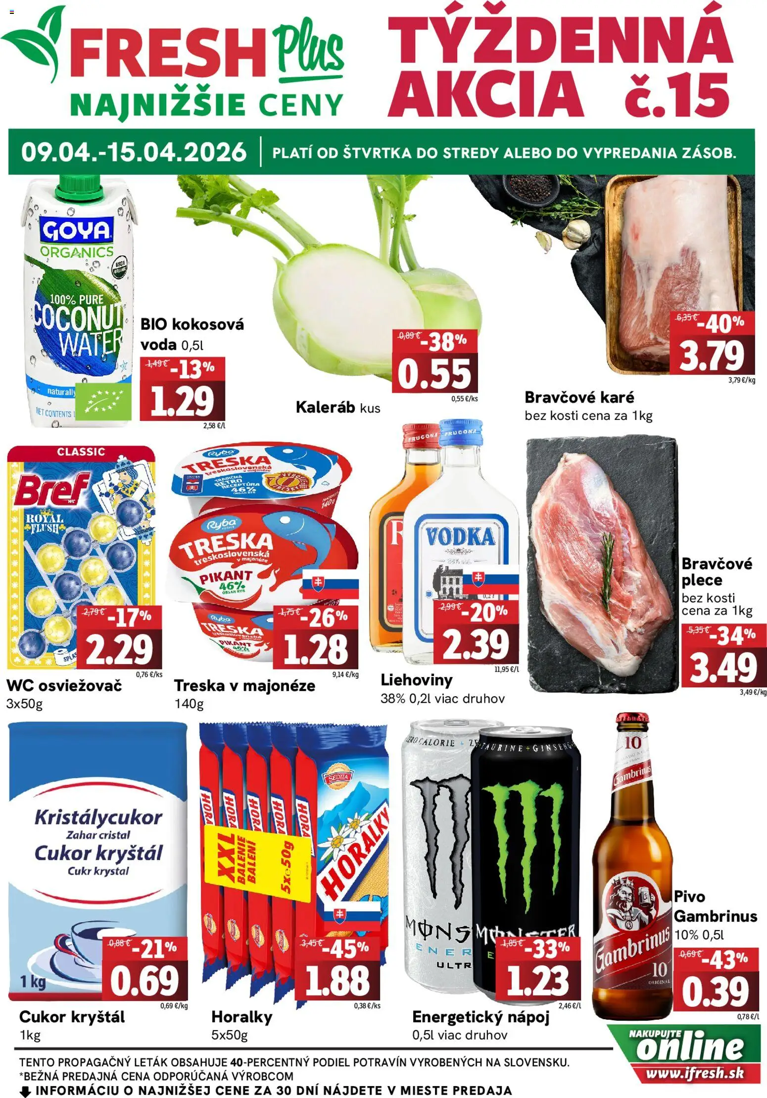 Náhľad Fresh letáku platného od 09.04.2026