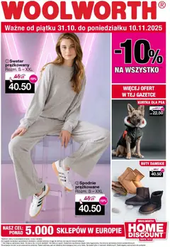 Pogląd gazetki "Woolworth: Cotygodniowe oferty" ze sklepu Woolworth ważnej od 30.10.2025