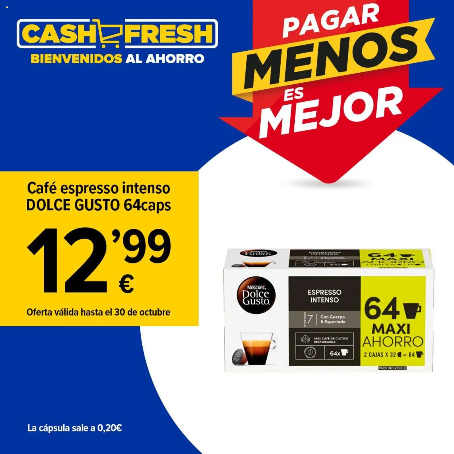 Vista previa del folleto de la tienda Cash Fresh válido desde el 28/10/2025 