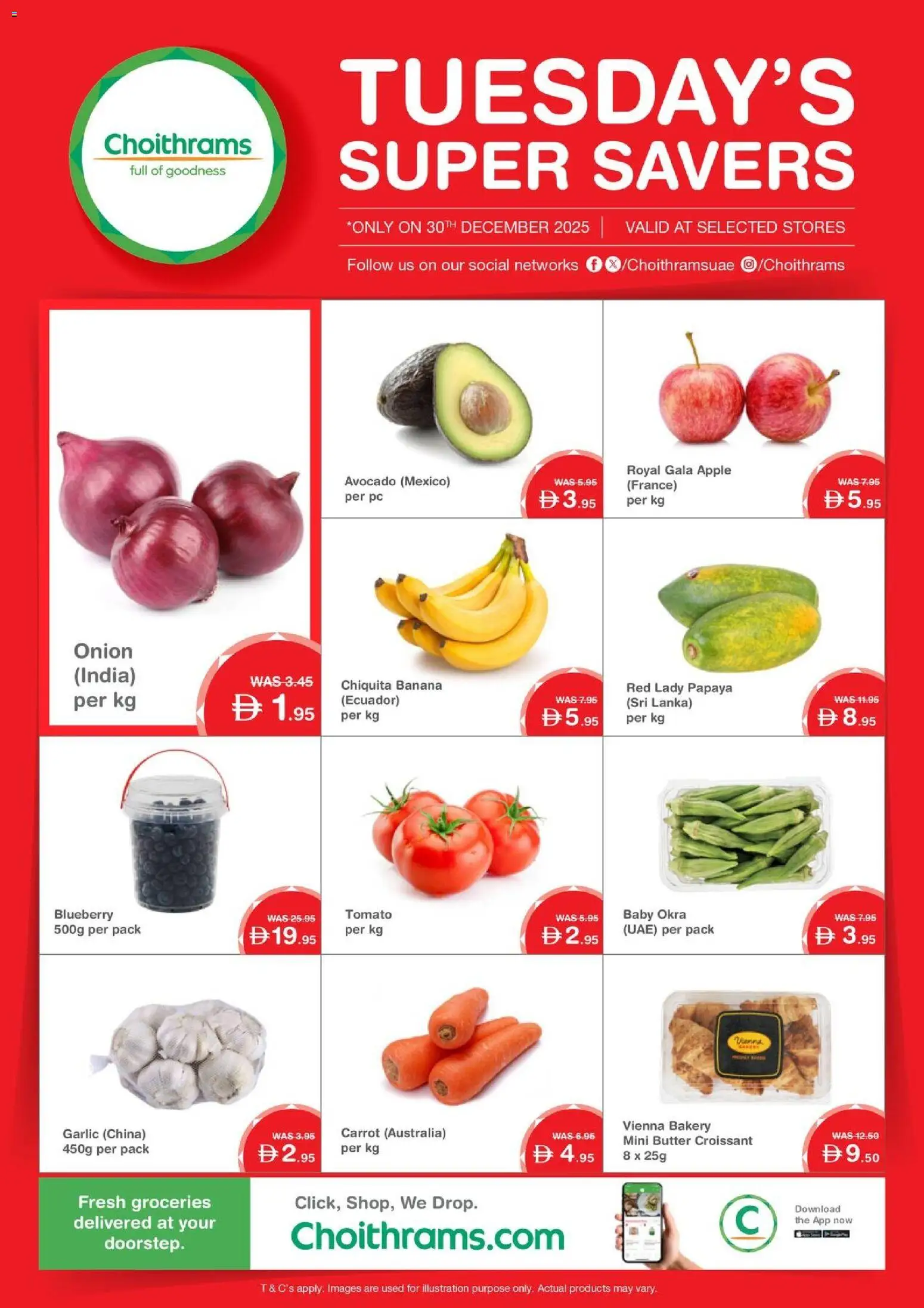 Preview of the catalogue Offers of store Choithrams valid from 29 Dec, 2026