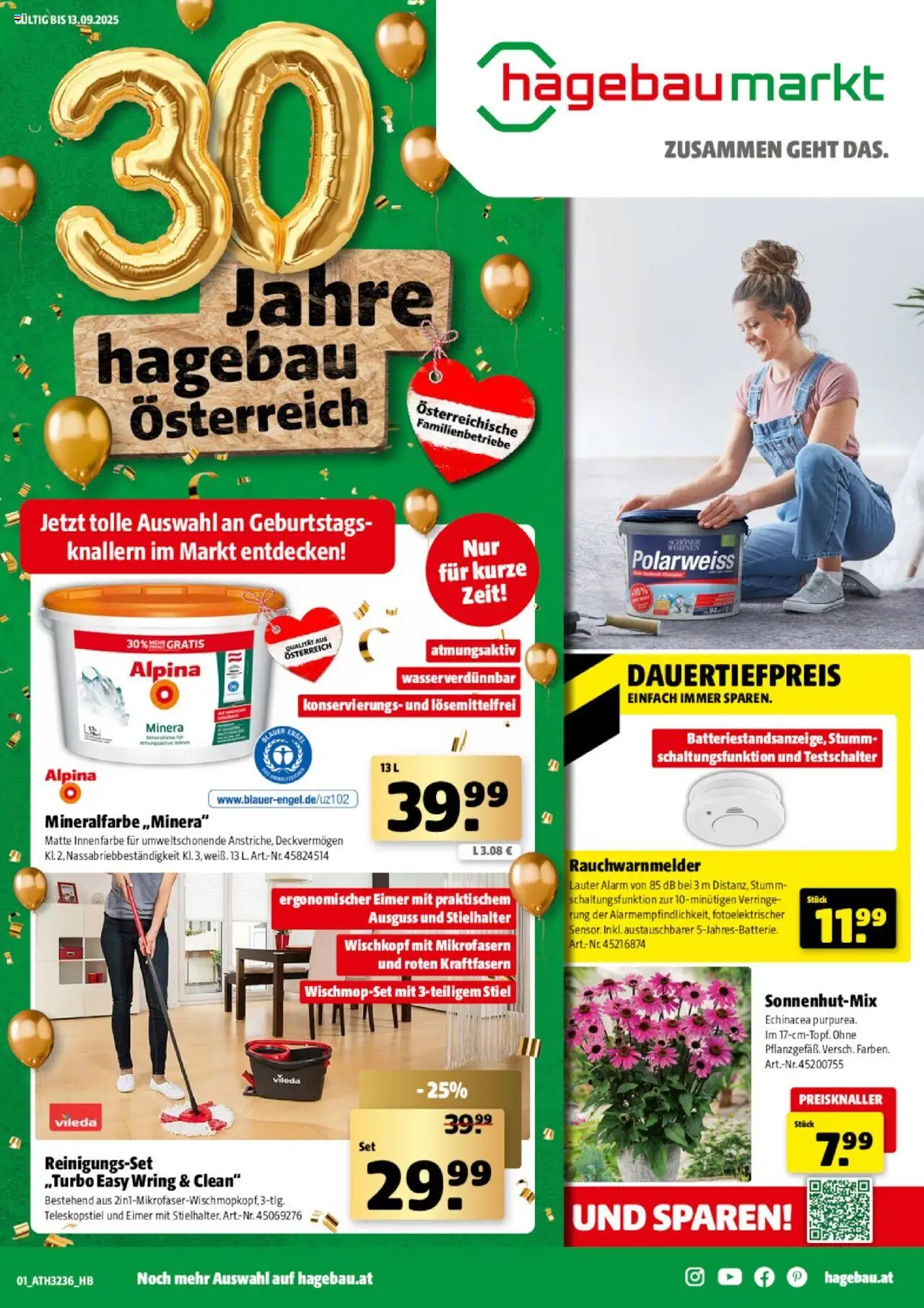  Hagebau Flugblatt ab (03.09.2025 - 13.09.2025) - Seite 1
