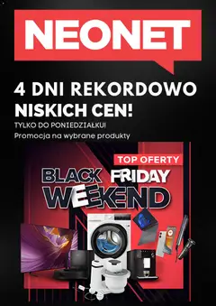 Pogląd gazetki "Black Friday" ze sklepu Neonet ważnej od 28.11.2025