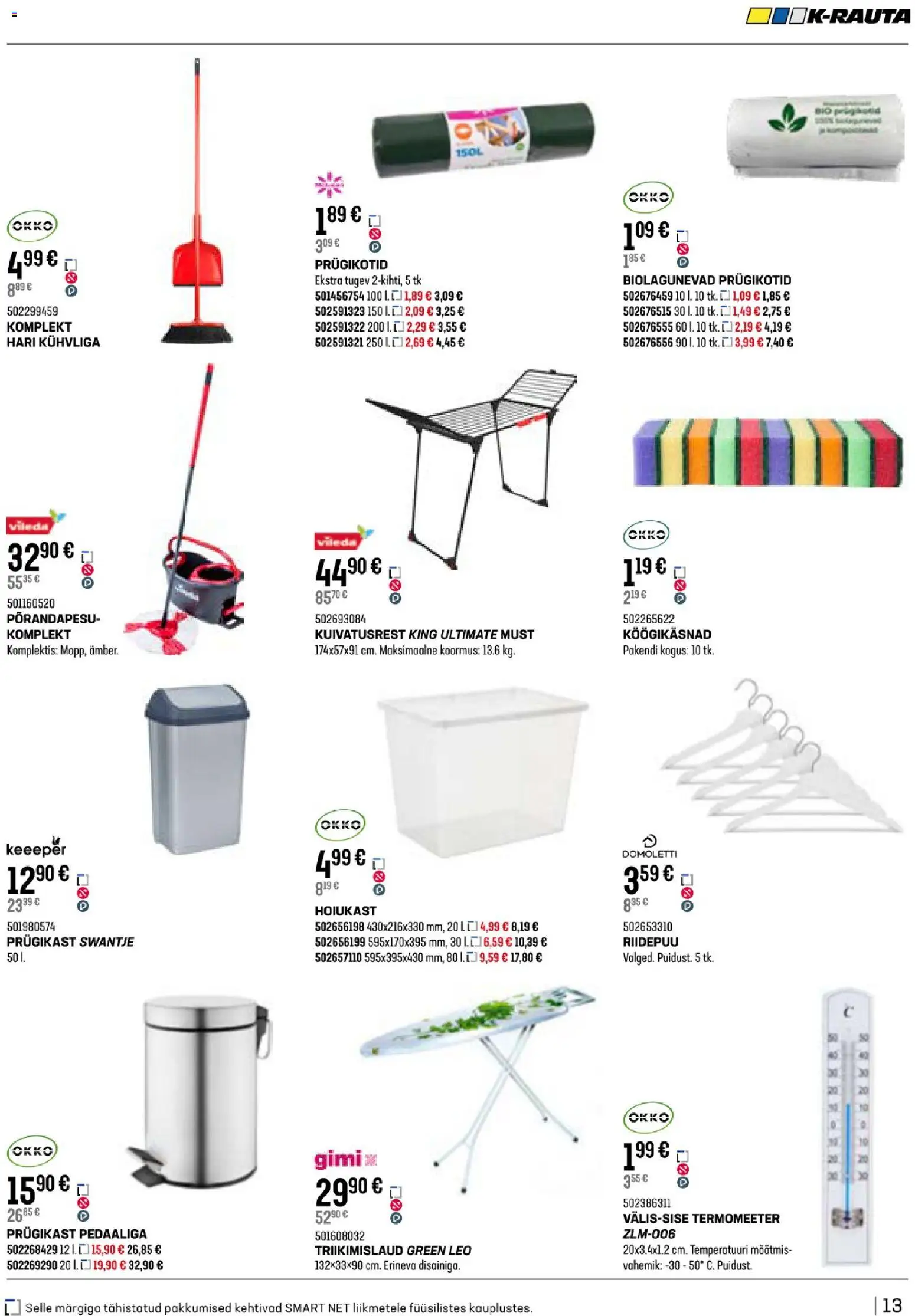 K-Rauta kliendilehe eelvaade alates 2026.01.07