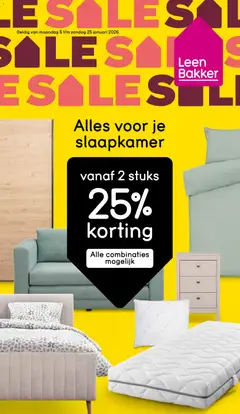 Voorbeeld van Folder van winkel Leen Bakker geldig vanaf 05-01-2026