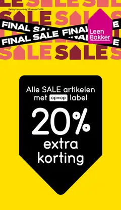 Voorbeeld van Folder van winkel Leen Bakker geldig vanaf 05-01-2026