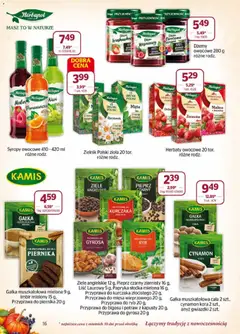 Pogląd gazetki "Gazetka" ze sklepu Społem ważnej od 01.11.2025 | Strona: 16